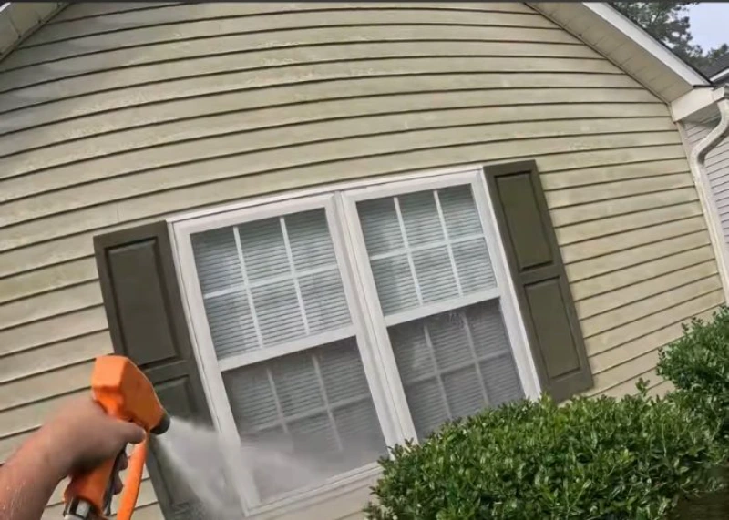 Soft pressure washing results in West Palm Beach, FL