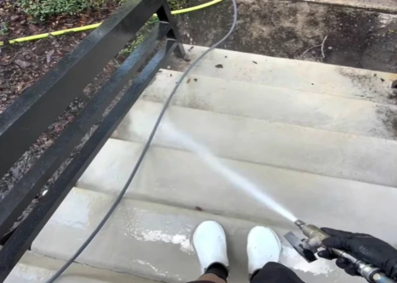 Professional soft pressure washing service in West Palm Beach, FL